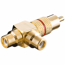 Goobay 11388, RCA, 2 x RCA, Or
