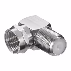 Goobay WE 1166 W LC, BNC-F - M > BNC-F - FM, Acier inoxydable, 1 pièce(s)