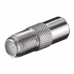 Goobay WE 1171, BNC-F > BNC, Acier inoxydable, 1 pièce(s)