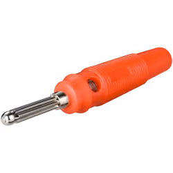 Goobay 11459, Banana, Rouge, Mâle, Droit, Métal, Plastique, 11 mm