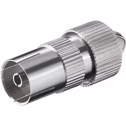 Goobay 11480, IEC, IEC, Femelle, Métal, 1,3 cm, 31,8 mm