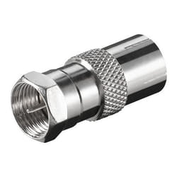 Goobay WE 1170 connecteur de fils BNC-F M > IEC 9.5mm Acier inoxydable