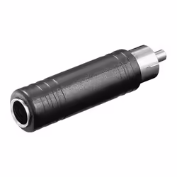 Goobay RCA - 6.35mm, RCA, 6,35 mm