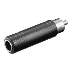 Goobay RCA - 6.35mm 6,35 mm