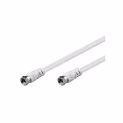 Mercodan RG59, 2.5m, 2,5 m, RG59, RG59, Blanc