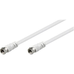 Mercodan RG59, 10m câble coaxial Blanc
