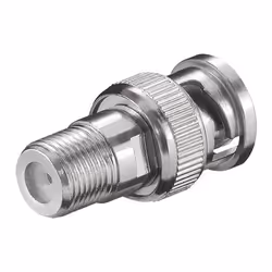 Goobay WE 3016, BNC-F FM &gt; BNC M, Acier inoxydable, 1 pièce(s)