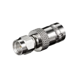 Goobay 11856 changeur de genre de câble SMA BNC Argent