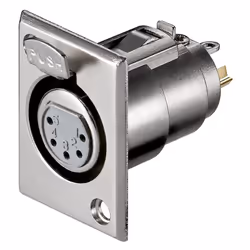 Goobay 11971, XLR, Gris
