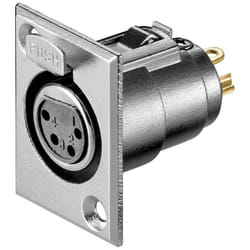 Goobay 11972 prise de courant XLR Gris