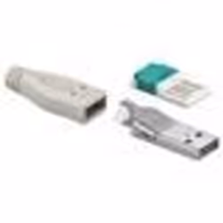 Goobay 12035, USB Type-A, Gris, Mâle, Droit, 15,1 mm, 35,7 mm
