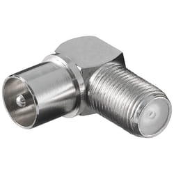 Goobay 12236 connecteur coaxial Type F 10 pièce(s) 75 Ohm