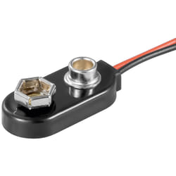 Goobay 12483 supports de batterie et loquet 1 9V