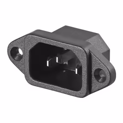 Goobay EKS 01 VDE, Type D (Royaume-Uni), Type D (Royaume-Uni), 250 V, 10 A, Noir, Mâle/Mâle
