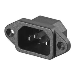 Goobay EKS 01 VDE adaptateur prise d'alimentation Type D (Royaume-Uni) Noir