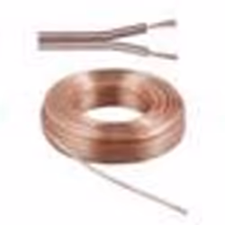 Goobay LSK 2x1.5 - 50m, 50 m, Transparent