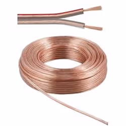 Goobay LSK 2x2.5 - 25m, 25 m, Transparent