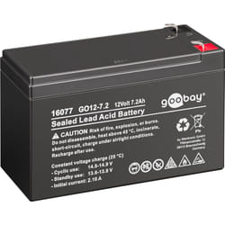 Goobay 16077 Batterie de l'onduleur Sealed Lead Acid (VRLA) 12 V