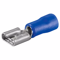 Goobay 17004, TAB terminale, Bleu, Femelle, Droit, 2,5 mm², 15 A