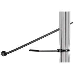 Goobay 17068 serre-câbles Nylon Noir 100 pièce(s)