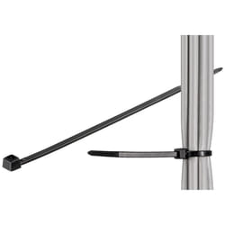 Goobay 17069 serre-câbles Attache de câble détachable Nylon Noir 100 pièce(s)