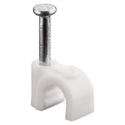 Goobay 17077 range-câbles et serre-câbles Blanc 100 pièce(s)