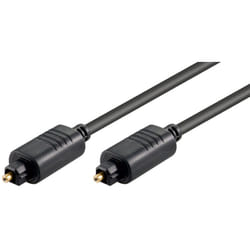 Goobay 27239 câble de fibre optique 3 m TOSLINK Noir