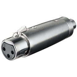 Goobay 27457 XLR RCA Noir