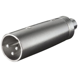 Goobay 27458 XLR RCA Noir