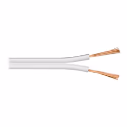 Goobay 27521, Aluminium cuivré (CCA), 100 m, Blanc
