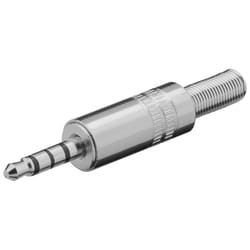 Goobay 27693 connecteur de fils 3.5 mm Argent