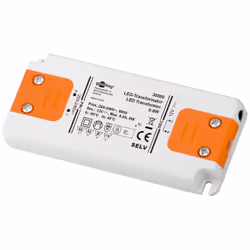 Goobay 30000, Transformateur d'éclairage électronique, Orange, Blanc, IP20, -20 - 45 °C, Boîte, 6 W