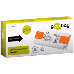 Goobay 30000 alimentation / transformateur d'éclairages Adapté à une utilisation à l'intérieur Transformateur d'éclairage électronique 6 W - Vue supplémentaire 5