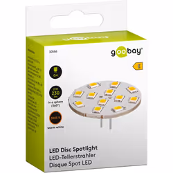 Goobay 30586 energy-saving lamp 2 W G4 E