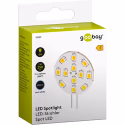 Goobay 30589 energy-saving lamp 2 W G4 E