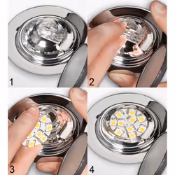 Goobay 30591 spot d'éclairage Blanc G4 LED 1,5 W F