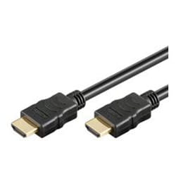 Goobay HDMI cable HiSpeed/wE 300 G câble HDMI 3 m HDMI Type A (Standard) Noir