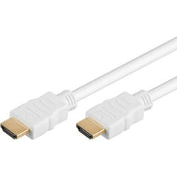 Goobay 2m HDMI câble HDMI HDMI Type A (Standard) Blanc