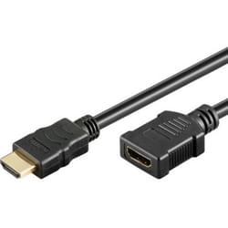 Goobay 3m 19-pin HDMI câble HDMI HDMI Type A (Standard) Noir
