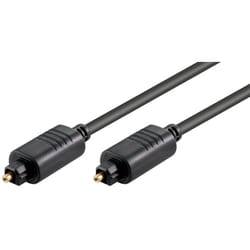 Goobay 33796 câble de fibre optique 3 m TOSLINK Noir