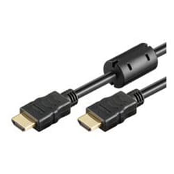 Goobay 1m HDMI câble HDMI HDMI Type A (Standard) Noir