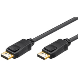 Goobay 35925 câble DisplayPort 5 m Noir