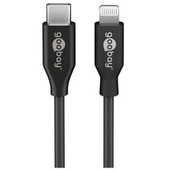 Goobay 39426 câble Lightning 2 m Noir