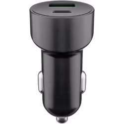 Goobay 39908 chargeur d'appareils mobiles Smartphone, Tablette Noir Allume-cigare Charge rapide Auto
