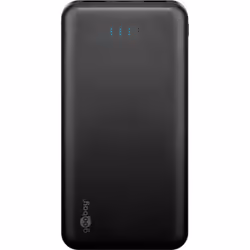 Goobay 40891 banque d'alimentation électrique Lithium Polymère (LiPo) 10000 mAh Noir