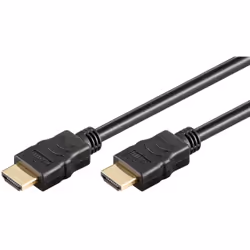 HL HL0410840 câble HDMI 2 m HDMI Type A (Standard) Noir
