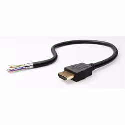 HL HL0410840 câble HDMI 2 m HDMI Type A (Standard) Noir