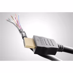 HL HL0410840 câble HDMI 2 m HDMI Type A (Standard) Noir - Vue supplémentaire 4
