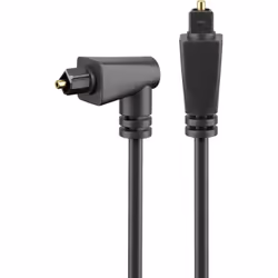 Goobay 41594, TOSLINK, Mâle, TOSLINK, Mâle, 1 m, Noir