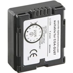Wentronic CAM f/ Panasonic CGR-DU06/CGA-DU07 900mAh Li-Ion Lithium-Ion (Li-Ion)